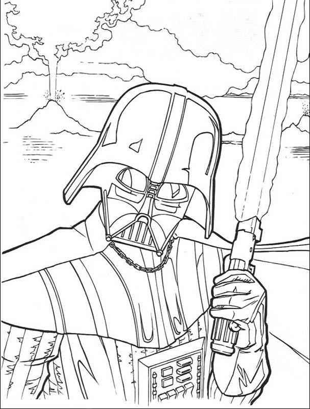 darth vader coloring pages online