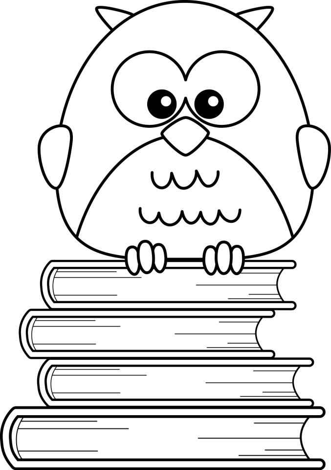 printable coloring pages of owls