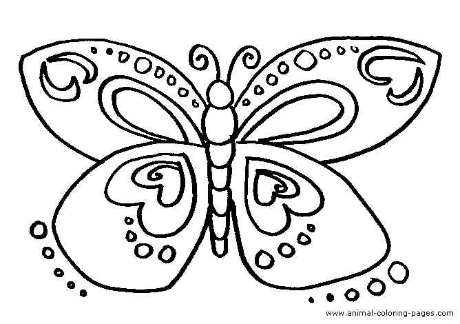 butterfly coloring pages free printable