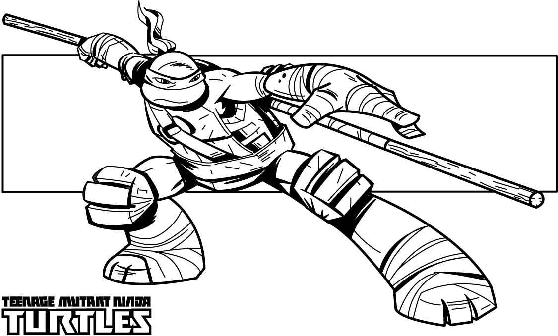 t ninja turtles coloring pages - photo #25