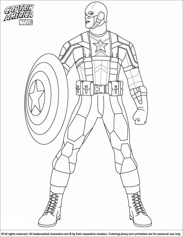 captain america the winter soldier coloring pages