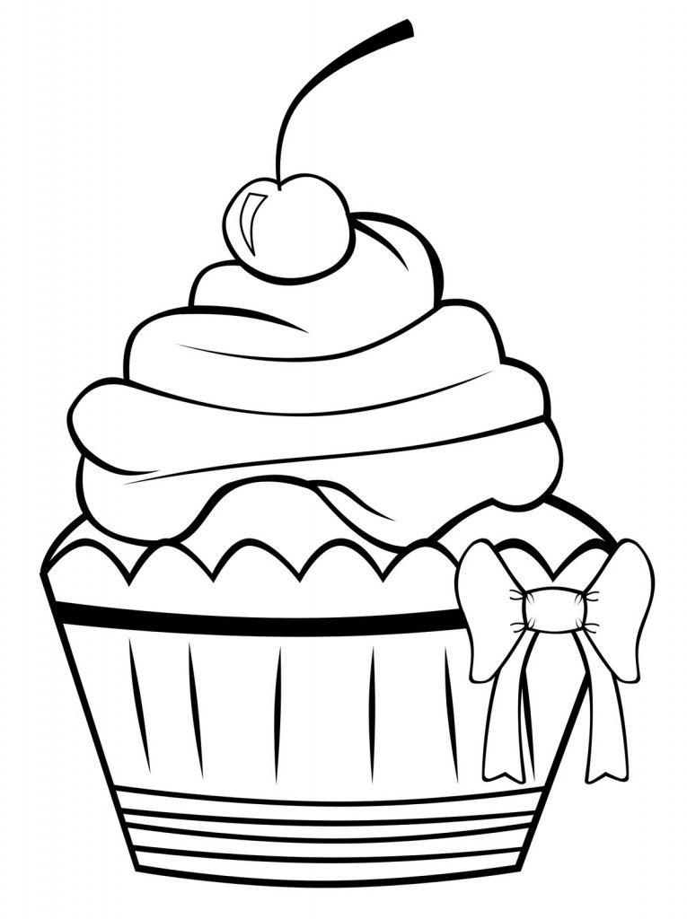 Cupcake-Coloring-Pages