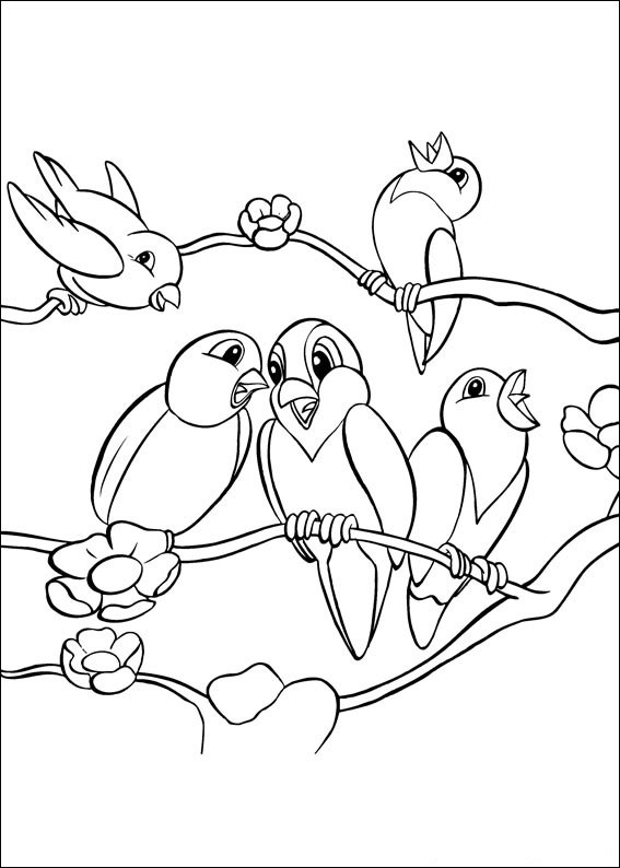 Bird-community-coloring-pages
