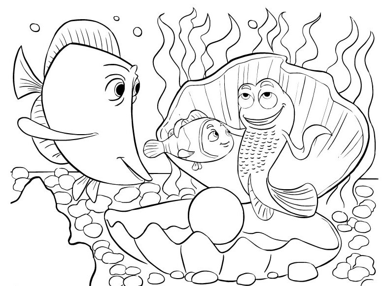 Finding-Nemo-Coloring-Pages
