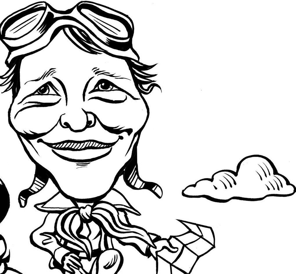 amelia-earhart-coloring-pages