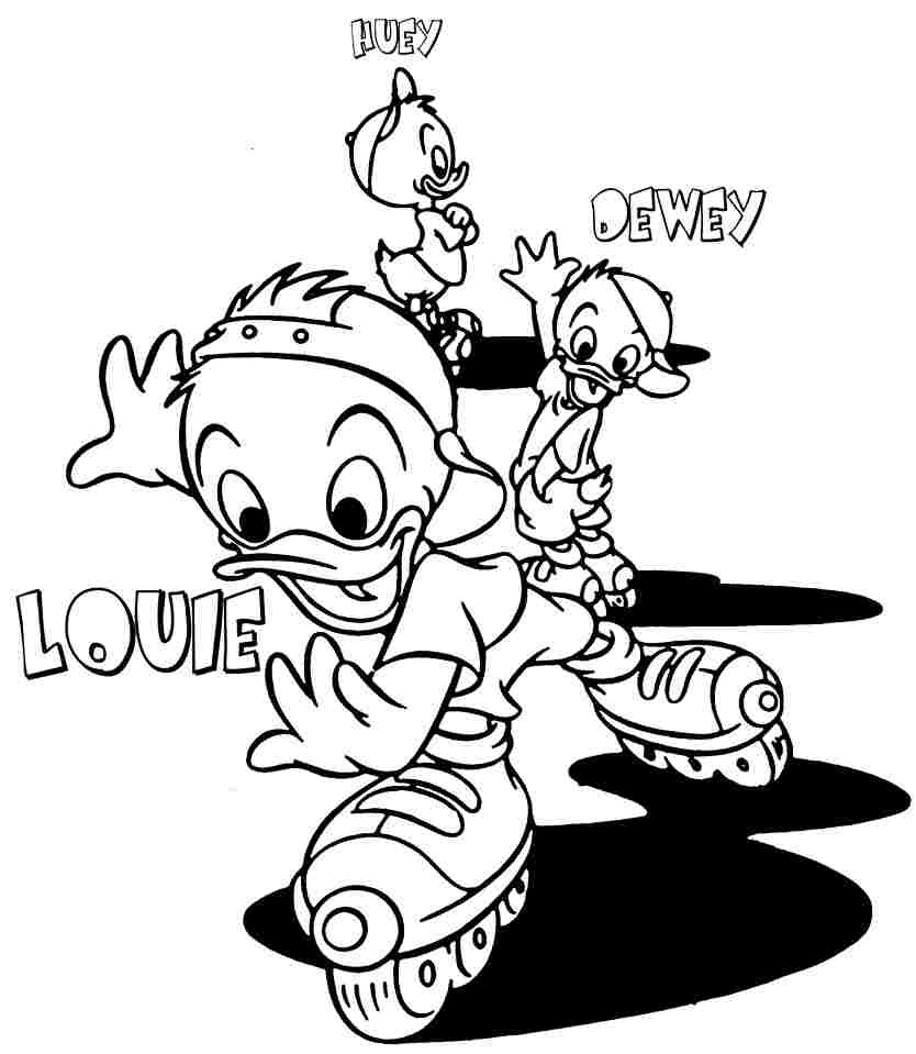 huey-dewey-and-louie-coloring-pages