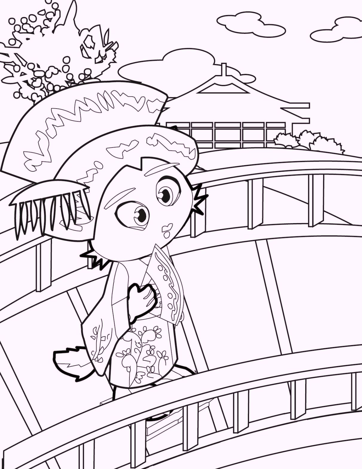 chibi-geisha-coloring-pages
