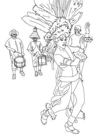 fashion-carnival-on-the-street-coloring-pages