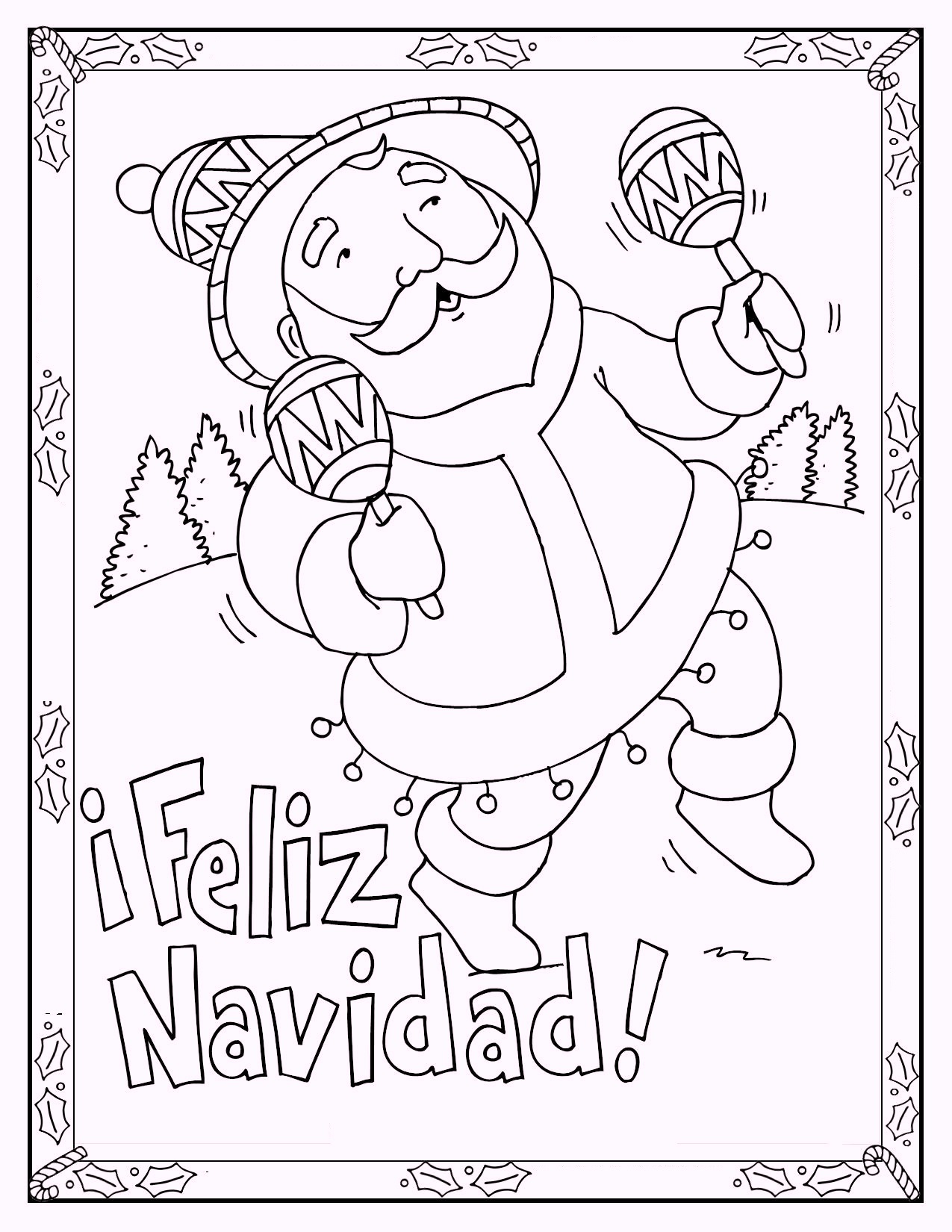 feliz_navidad_christmas_in_spain_coloring_page