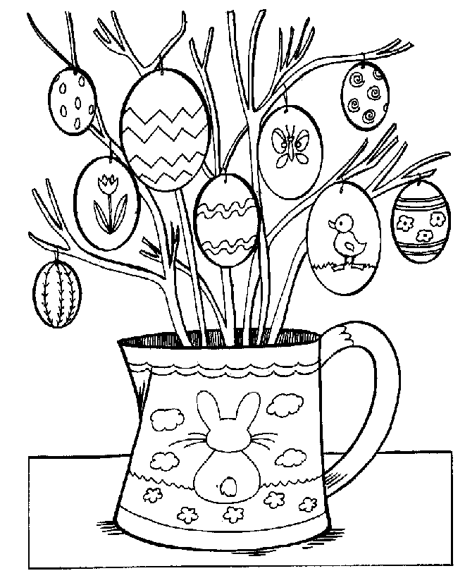 easter-tree-coloring-pages