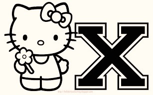 hello-kitty-alphabet-x-coloring-pages