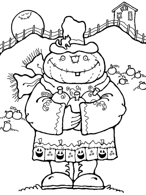 halloween and fall coloring pages - photo #26