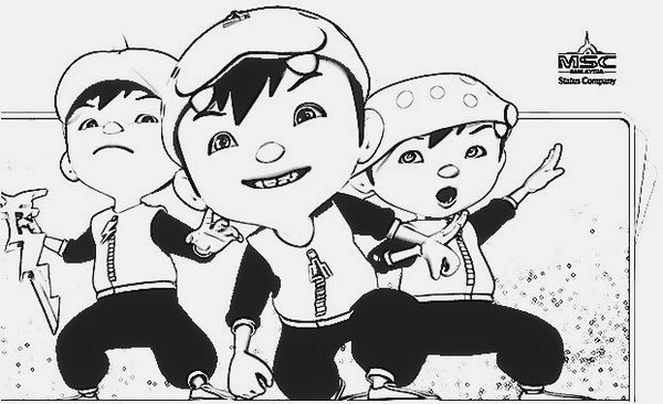 top-boboiboy-3-coloring-pages