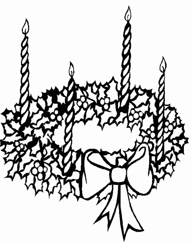 Advent Wreath Printable
