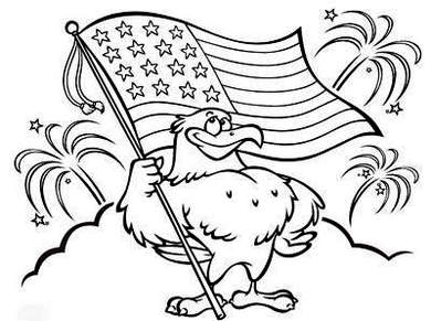 eagle-and-flag-4th-july-coloring-page