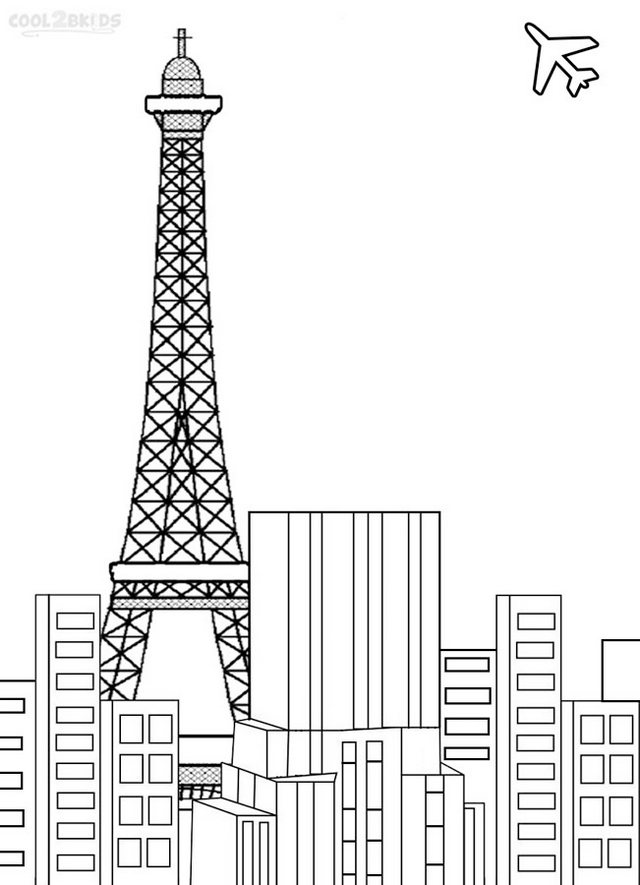 Eiffel-Tower-Coloring-Pages-Online