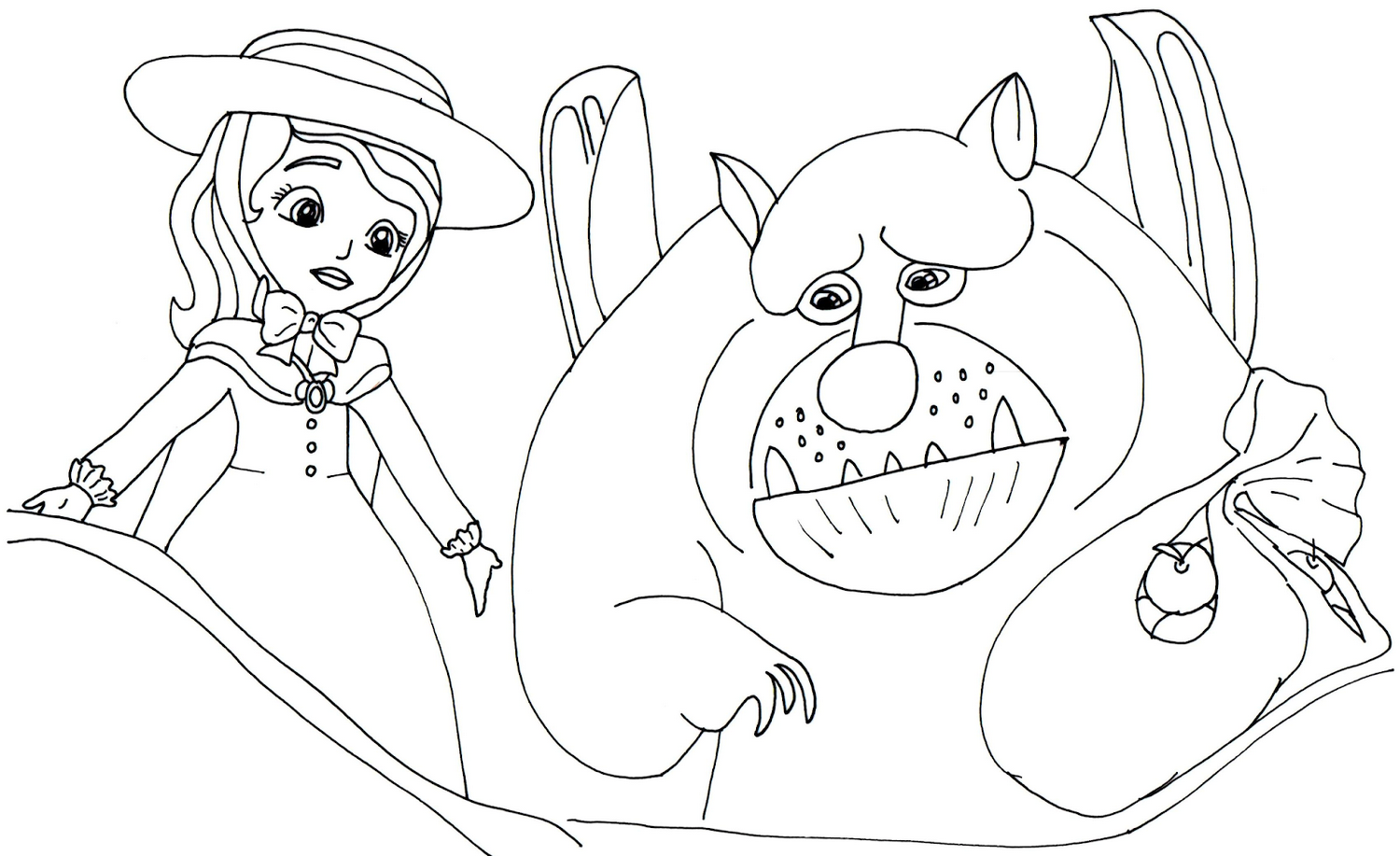 Sofia-the-first-coloring-picture-