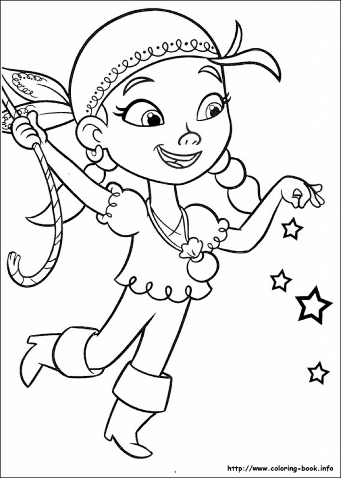 Full Resolution Jake And The Never Land Pirates Coloring Pages