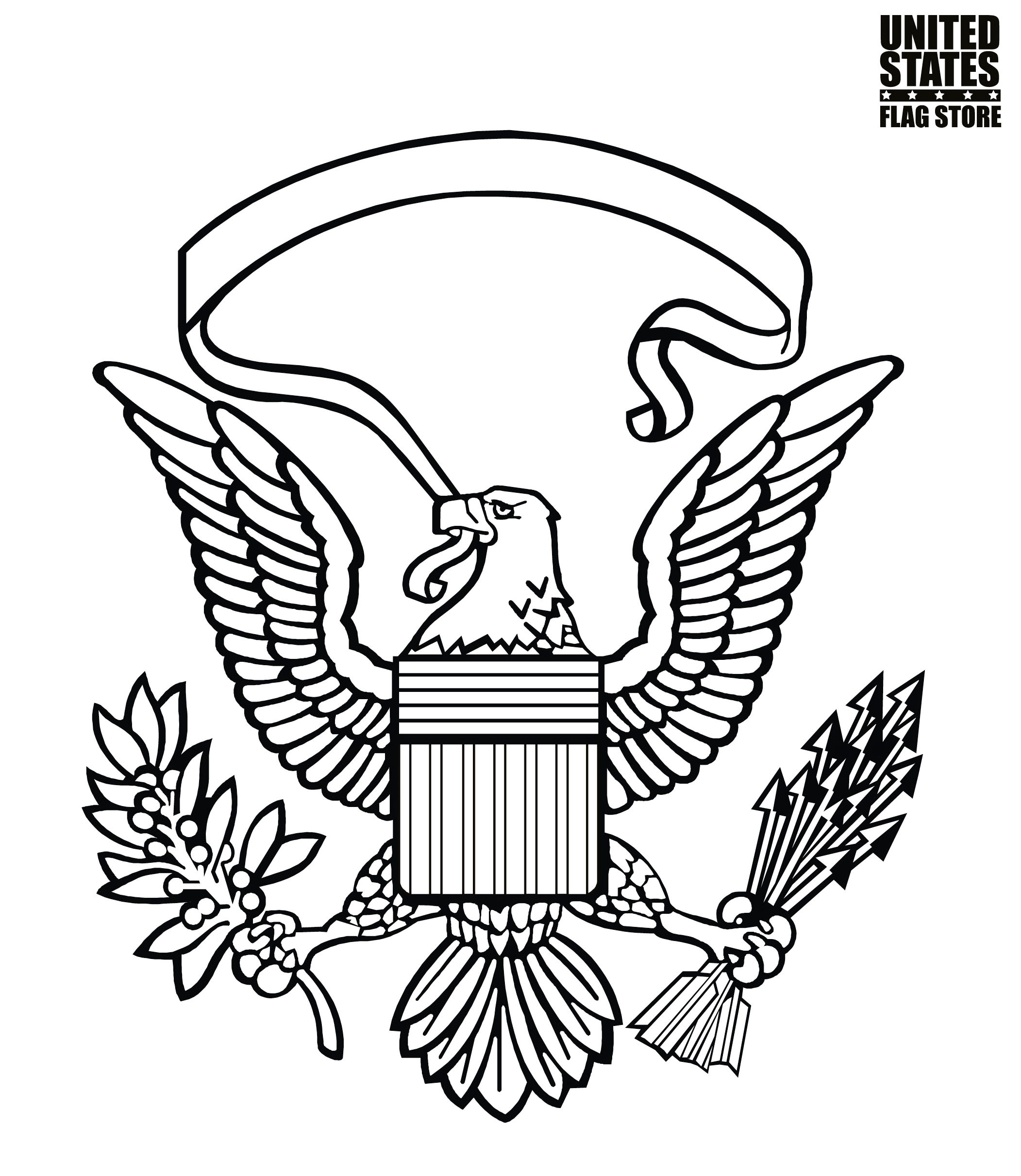 us-symbol-coloring-pages