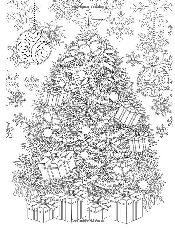 christmas-tree-and-accessories-coloring-book
