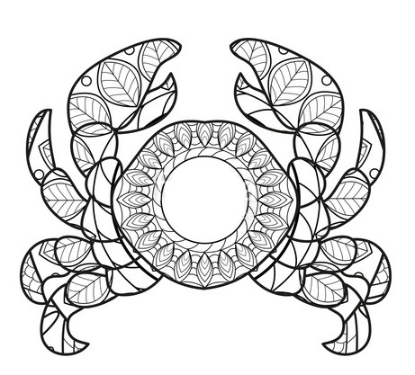 mandala-crab-coloring-page