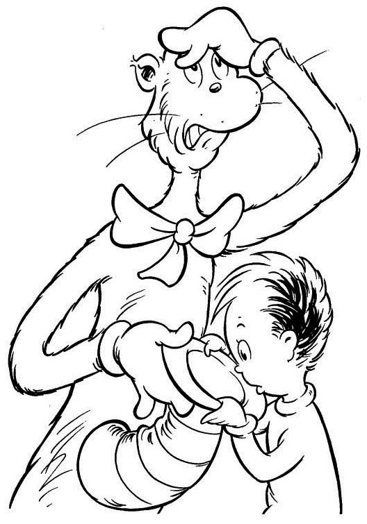 Dr Seuss Coloring Pages To Print