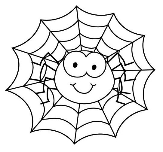 Cute Spiderman Coloring Pages