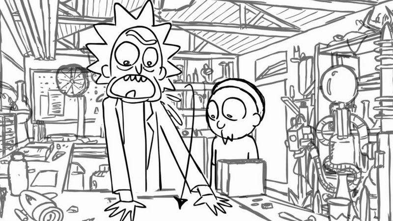 Rick And Morty Drawing Illustrations