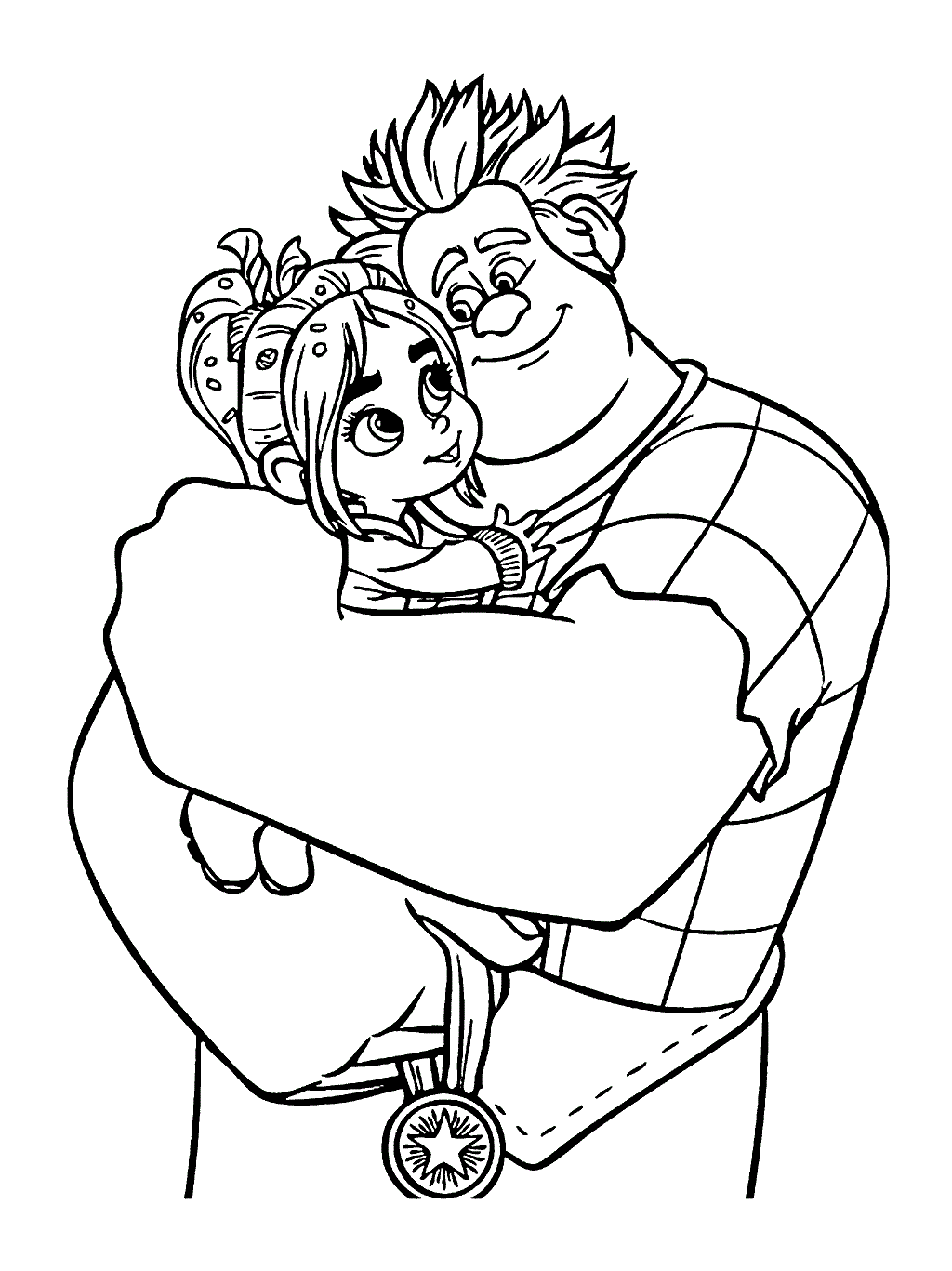 Wreck it Ralph Coloring Picture for Kids
