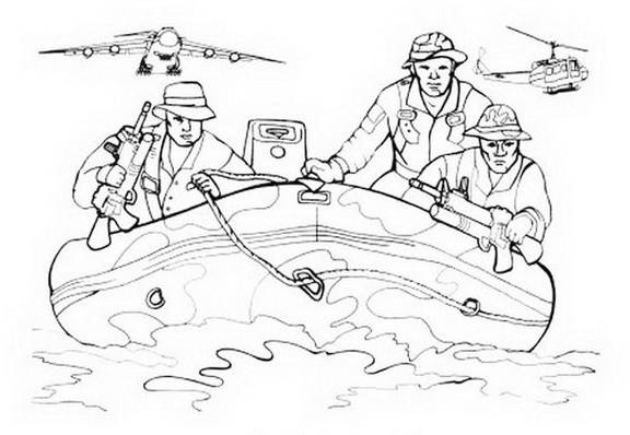 boat call of duty rescue coloring sheet