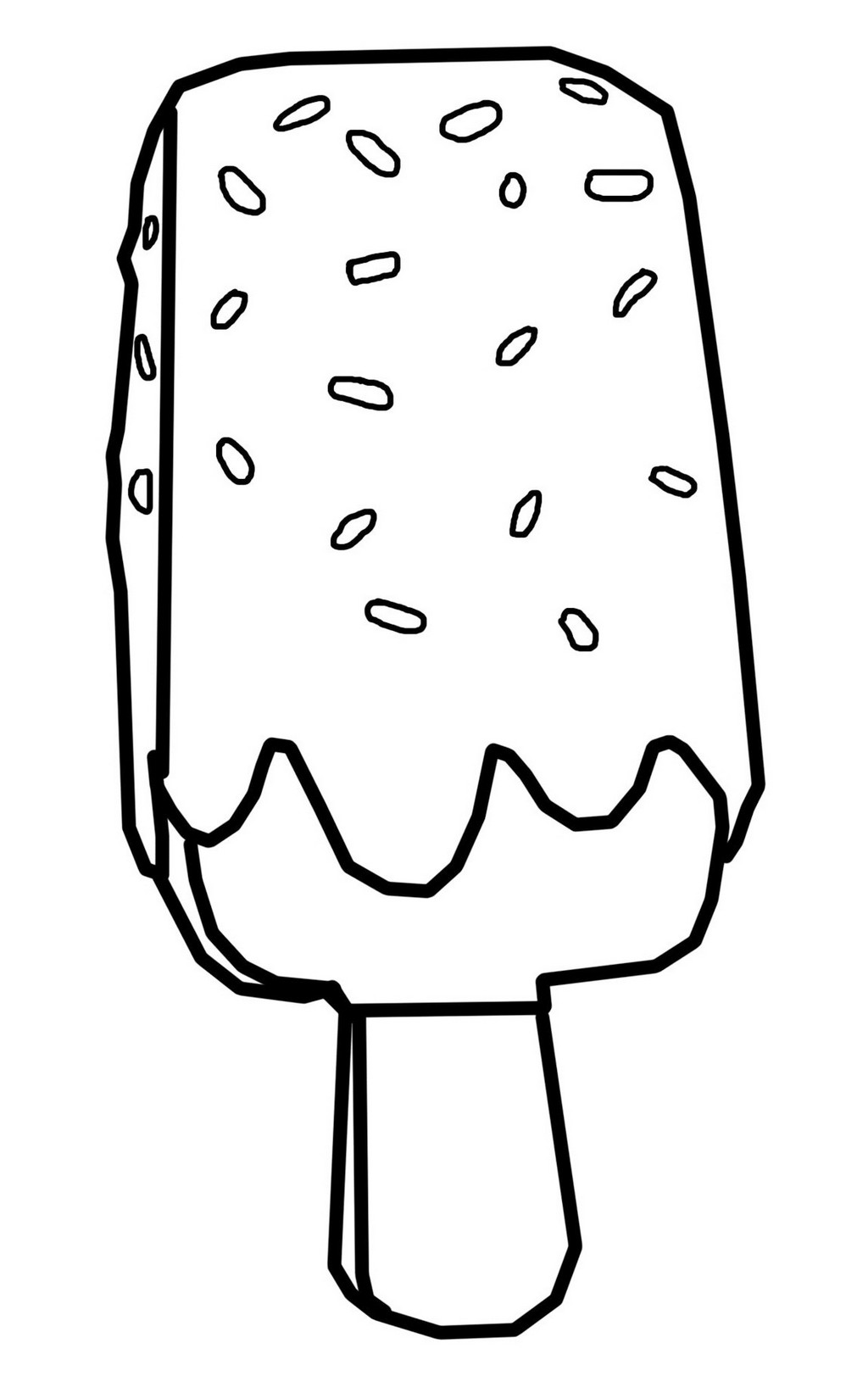 Favorite Popsicle Coloring Pages for Your Little One - Coloring Pages