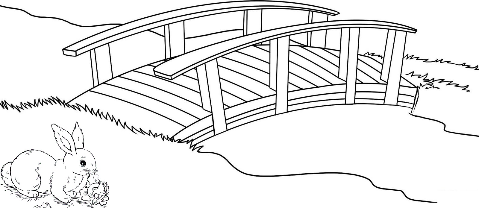 9 Stunning Bridge Coloring Pages For Children Coloring Pages