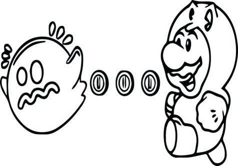 fun pac man ghost mario colouring pages