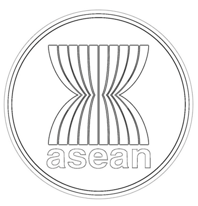 ASEAN Logo Coloring Page