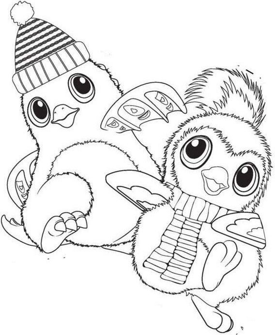 Best Hatchimals Toy Coloring Page