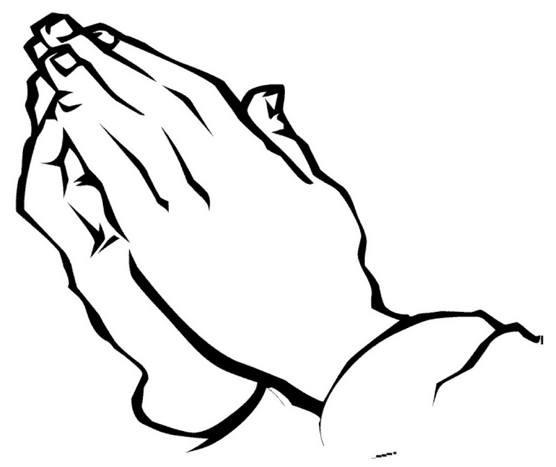 best praying hands coloring page
