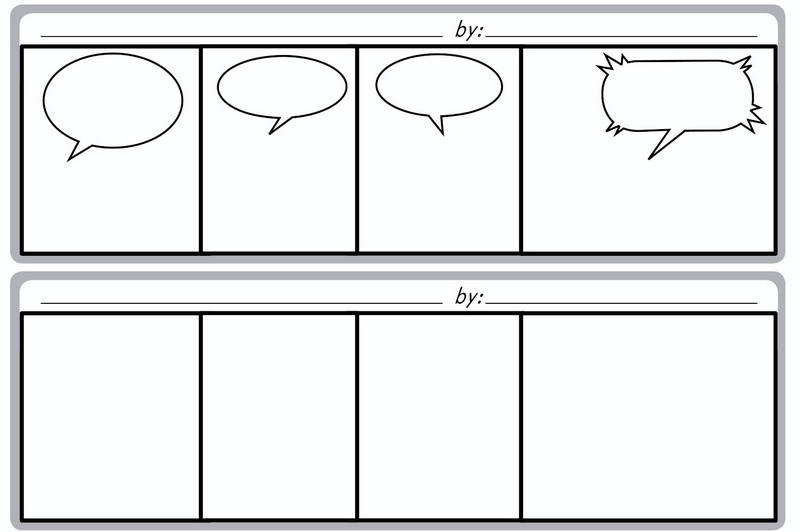 Blank Comic Book Full Page