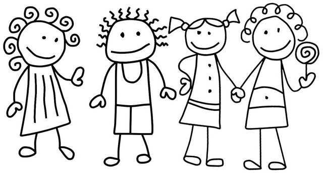 Special Friends Coloring Page
