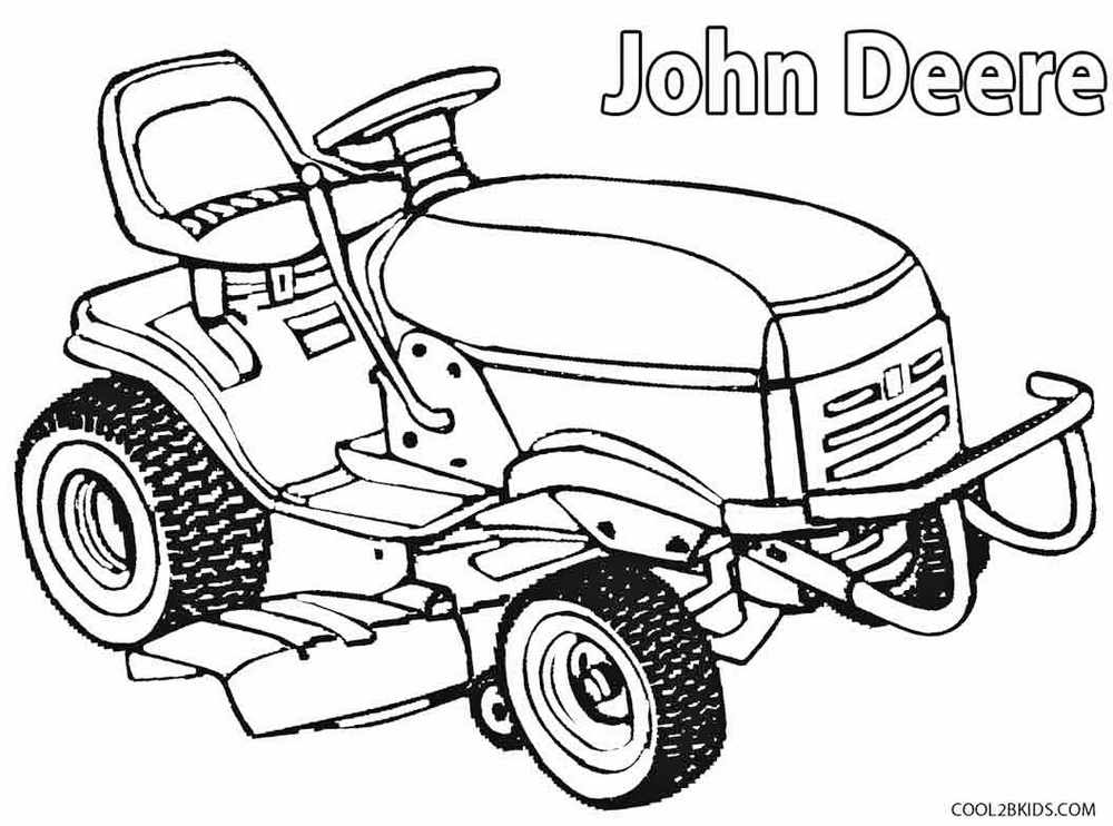 Farm-machinery-John-Deere-Lawn-Mower-Coloring-book-to-print