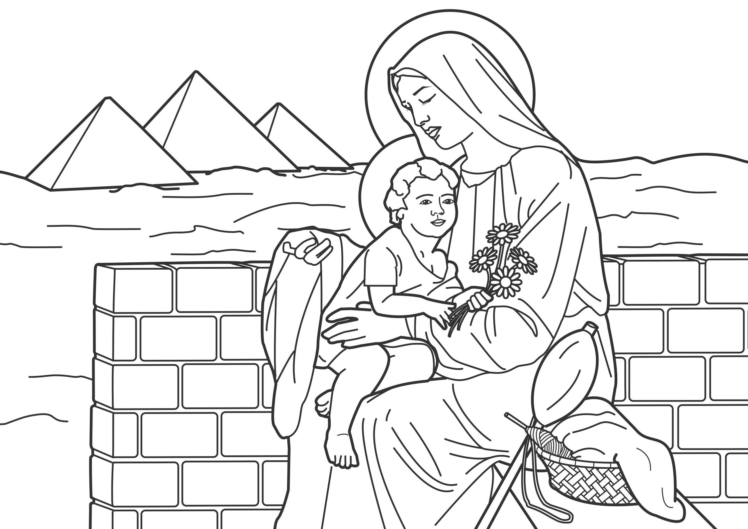 Immaculate Conception Coloring Pages Coloring Pages