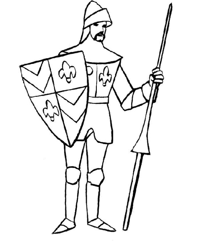 Best-Knight-Coloring-Page-printable