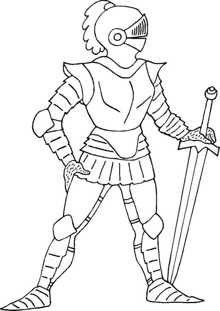 Wonderful-Knight-Coloring-Pages-for-kids