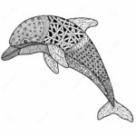 beautiful-zentangle-dolphin