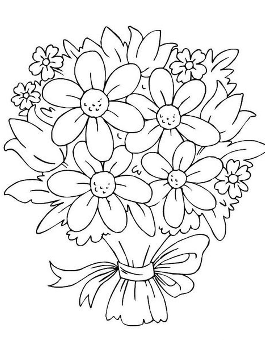 flower-bouquet-coloring-pages-printable