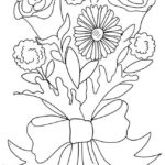 flower-bouquet-for-wedding-coloring-page