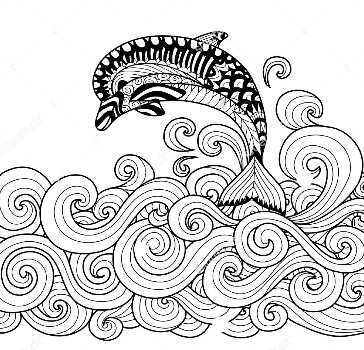 zentangle-dolphin-vector-coloring-page