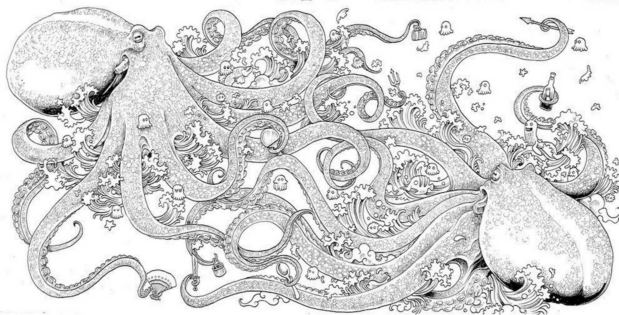 Animorphia Coloring Book by Kerby Rosanes Coloring Pages
