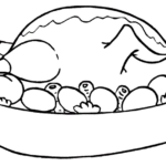 Food Coloring Pages Chicken Coloring Page To Print