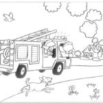 Fireman Car Coloring Pages Do Task