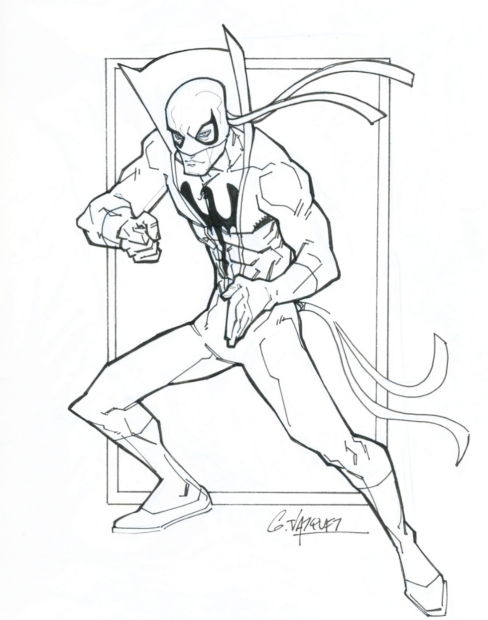 Iron Fist Marvel Coloring Pages - Coloring Pages
